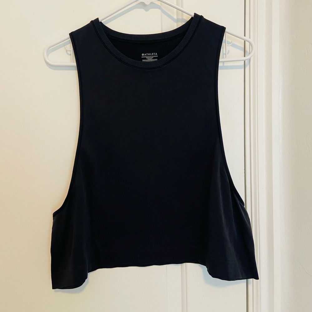 Athleta Cropped Tank Top